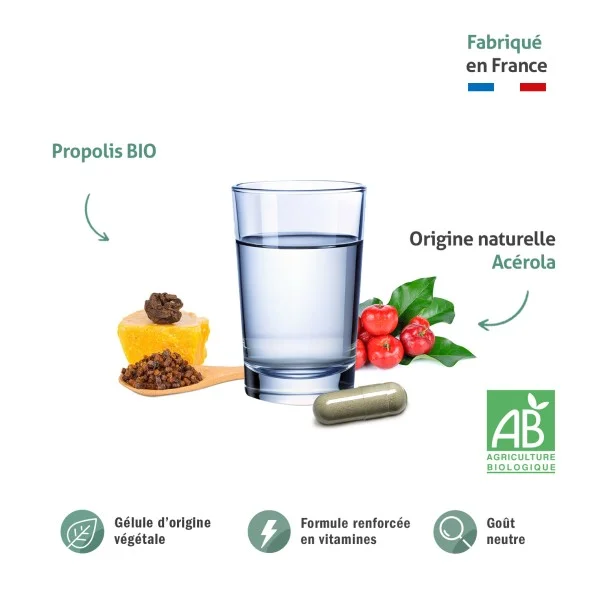 Propolis Bio - ingrédients - Blanche Bresson Propolis Bio - ingrédients - Blanche Bresson
