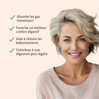 Blanche Bresson - Charbon Végétal activé bio - Les actions