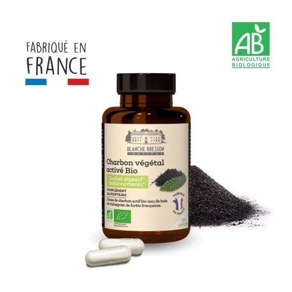 Blanche Bresson - Charbon Végétal activé bio - Pack ingrédients Blanche Bresson - Charbon Végétal activé bio - Pack ingrédients