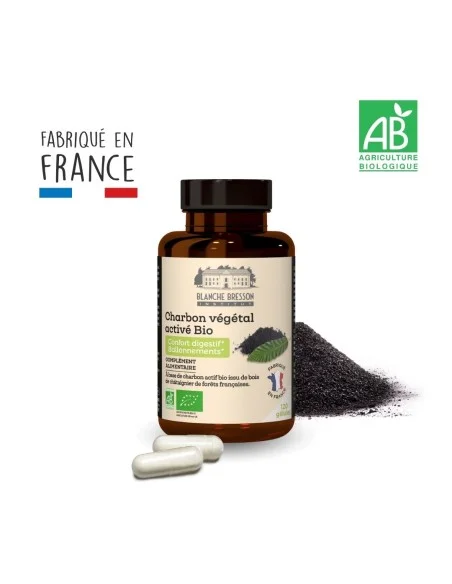 Blanche Bresson - Charbon Végétal activé bio - Pack ingrédients Blanche Bresson - Charbon Végétal activé bio - Pack ingrédients
