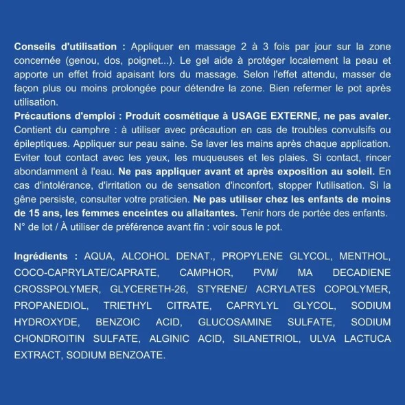 Blanche Bresson - Océan Artipaisil ® pot - dos étiquettes