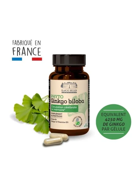 Blanche Bresson - Phyto Ginkgo biloba - Pack ingrédients Blanche Bresson - Phyto Ginkgo biloba - Pack ingrédients