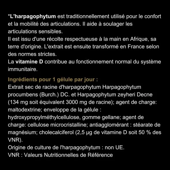 Blanche Bresson - Phyto Harpagophytum Plus - dos étiquettes