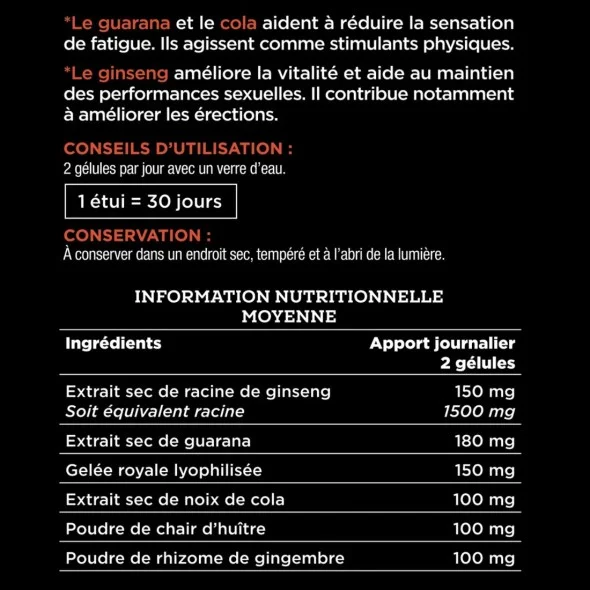 Blanche Bresson - Phyto Homme Plus - dos étiquettes