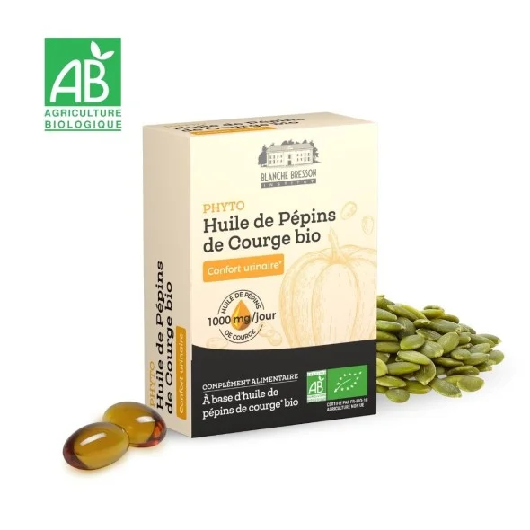 Blanche Bresson - Phyto Huile de pépins de courge Bio - Pack ingrédients
