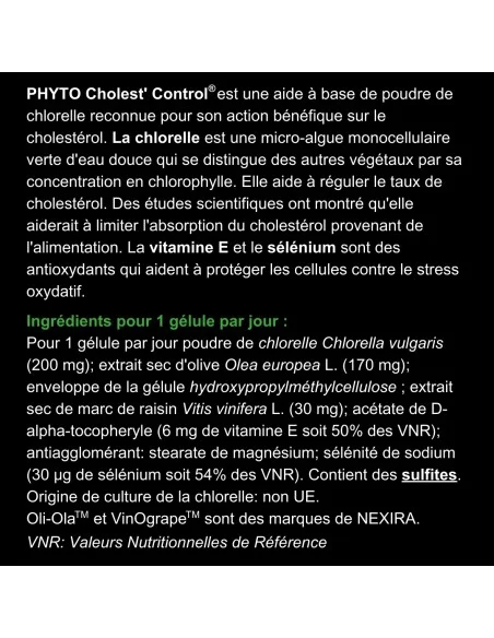 Blanche Bresson - Phyto Cholest Control - Dos étiquette