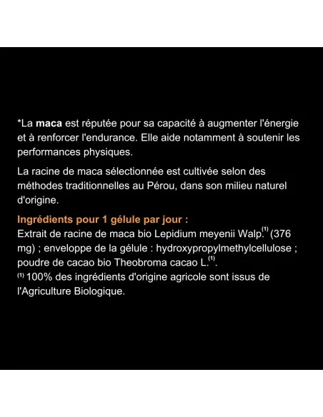 Blanche Bresson - Phyto Maca Bio - Dos étiquette Blanche Bresson - Phyto Maca Bio - Dos étiquette