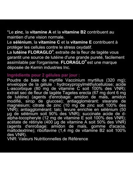 Blanche Bresson - Phyto Vision Plus - Dos étiquette Blanche Bresson - Phyto Vision Plus - Dos étiquette