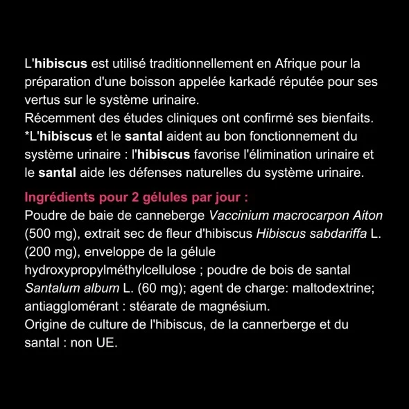 Blanche Bresson - Phyto Gênes Urinaires - Dos étiquette