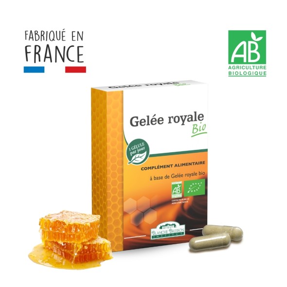 Blanche Bresson - Gelée Royale Bio Gélules - Pack ingrédients