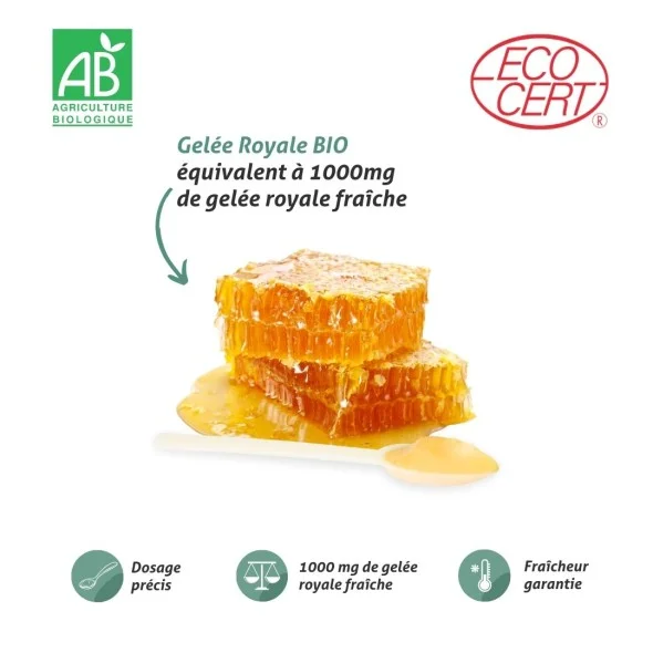 Blanche Bresson - Gelée Royale Bio pot - La formule