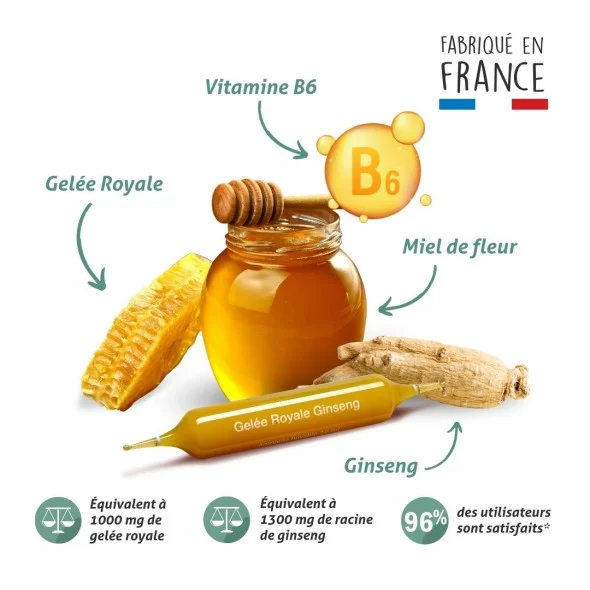 Blanche Bresson - Gelée Royale Ginseng - La formule