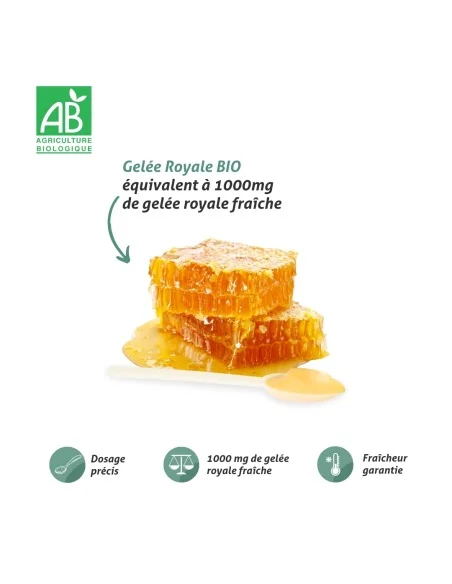 Blanche Bresson - Gelée Royale Bio pot - La formule