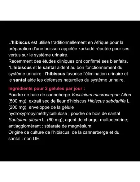 Blanche Bresson - Phyto Gênes Urinaires - Dos étiquette