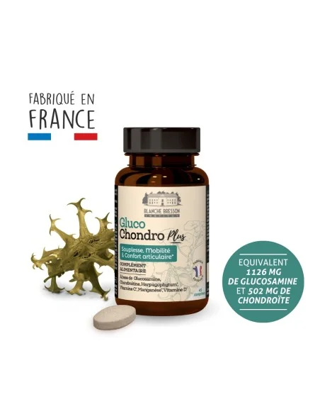 Blanche Bresson - Gluco Chondro Plus - Pack ingrédients Blanche Bresson - Gluco Chondro Plus - Pack ingrédients