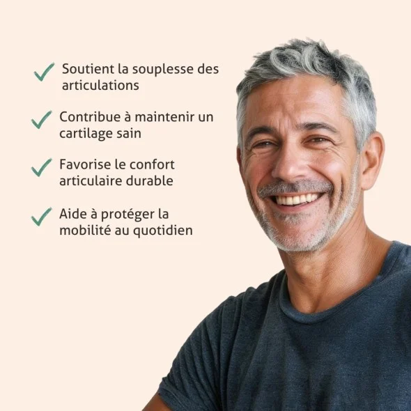 Blanche Bresson - Gluco Chondro Plus - Les actions Blanche Bresson - Gluco Chondro Plus - Les actions