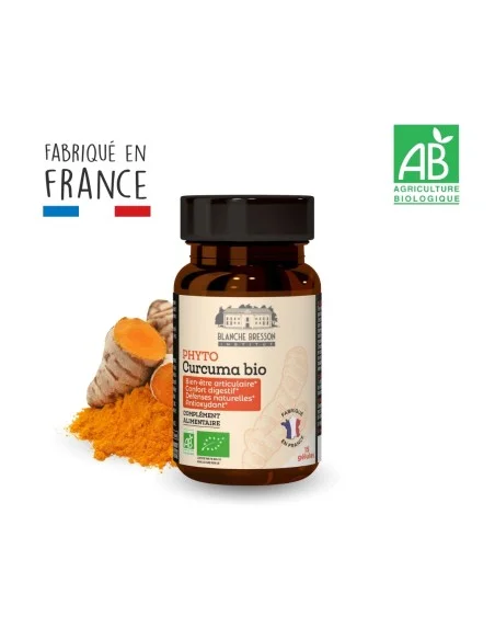 Blanche Bresson - Phyto Curcuma Bio - Pack ingrédients Blanche Bresson - Phyto Curcuma Bio - Pack ingrédients
