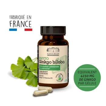 Blanche Bresson - Phyto Ginkgo biloba - Pack ingrédients