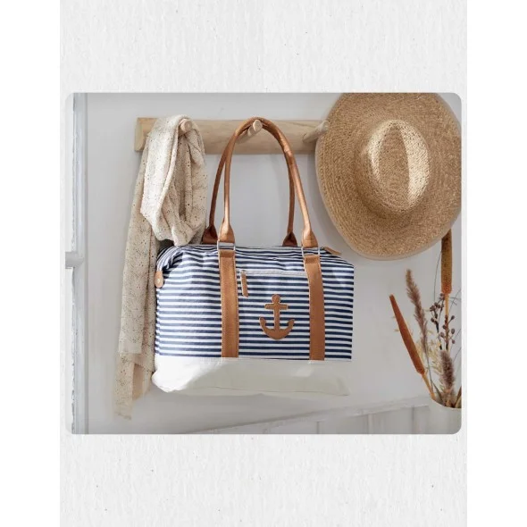 Sac week-end marin femme